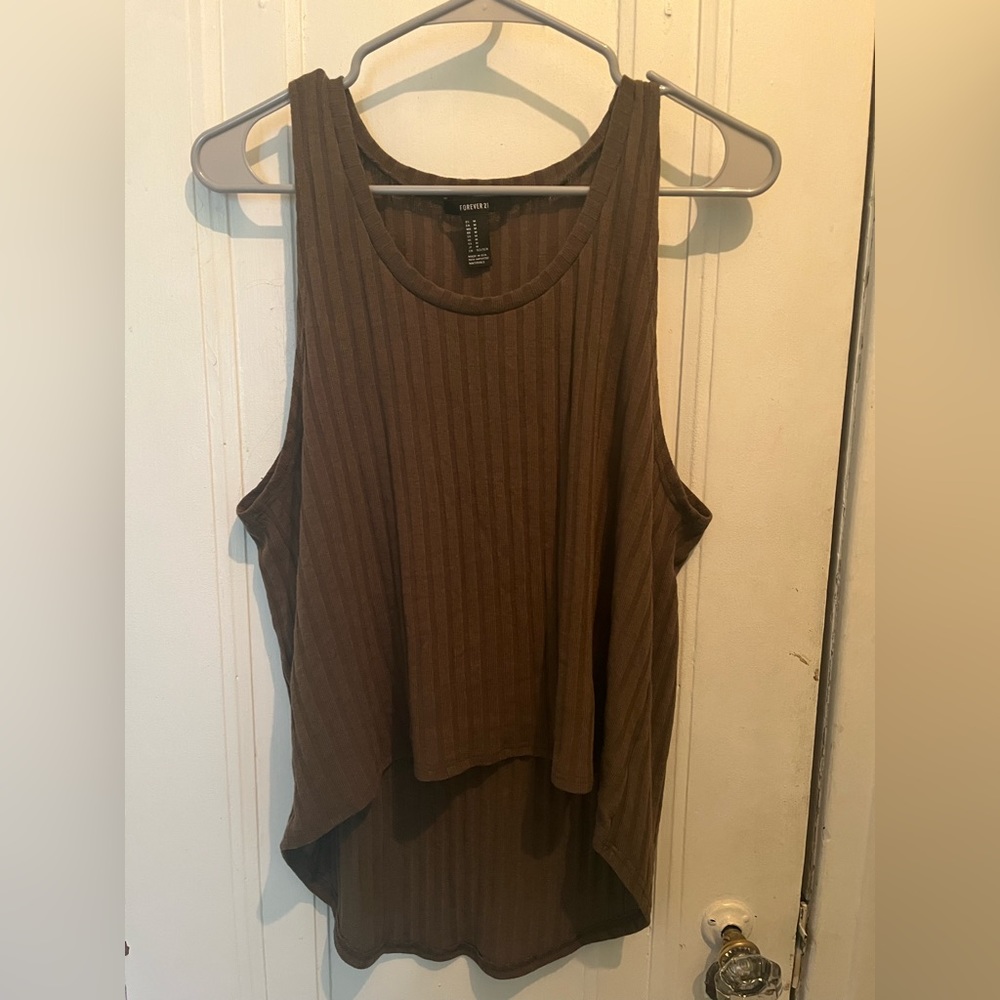 Forever 21 Green Tank Top